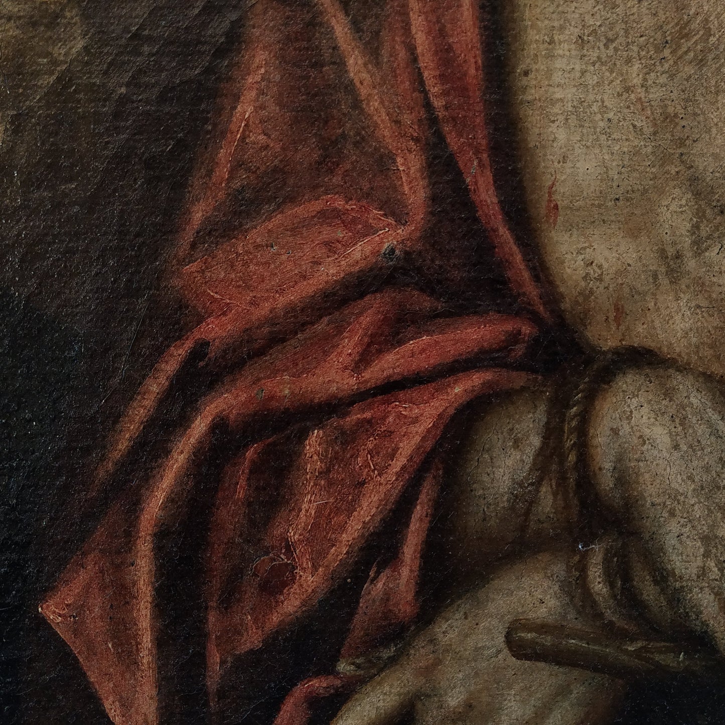 "Ecce Homo" by Jacopo Ligozzi (1547-1627), Oil on Canvas, Italy, 16th Century