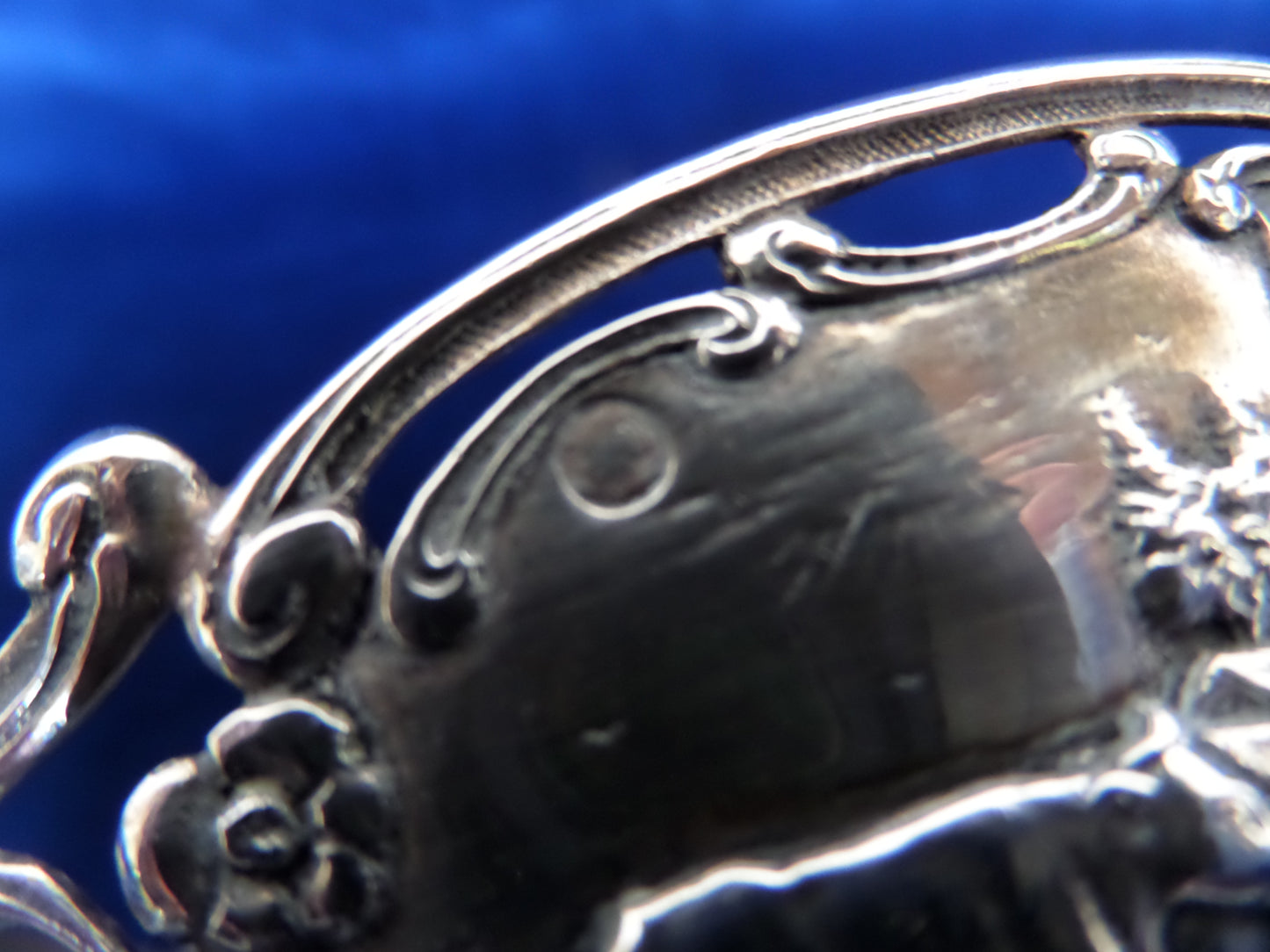 Antique German Hanau 800 Silver Pierced Bonbon/Sweetmeat Dish, Germany, late 19th Century