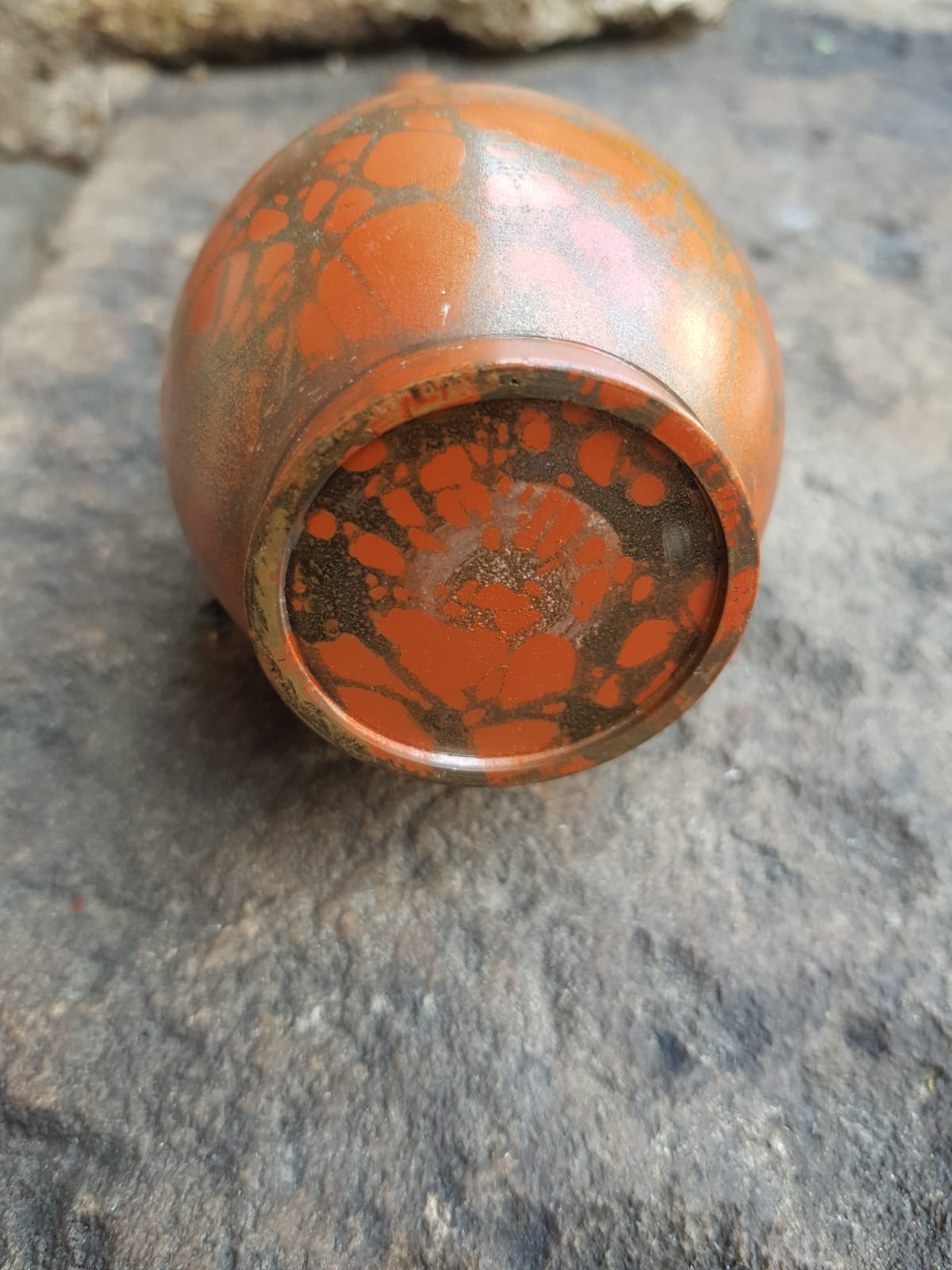 Vintage Japanese Murashido Patinated Vase, 20th Century