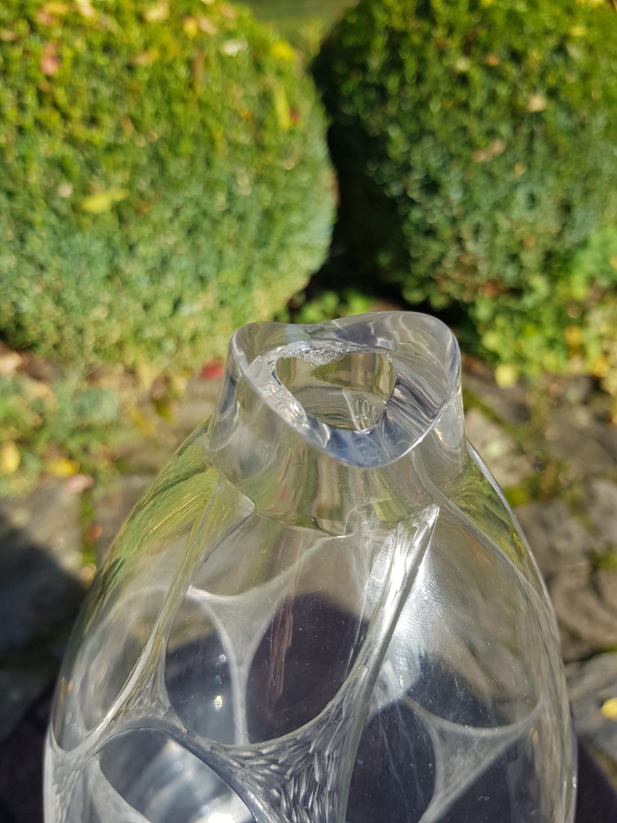 Vintage Hand-blown Glass Vase, Germany, late 20th Century