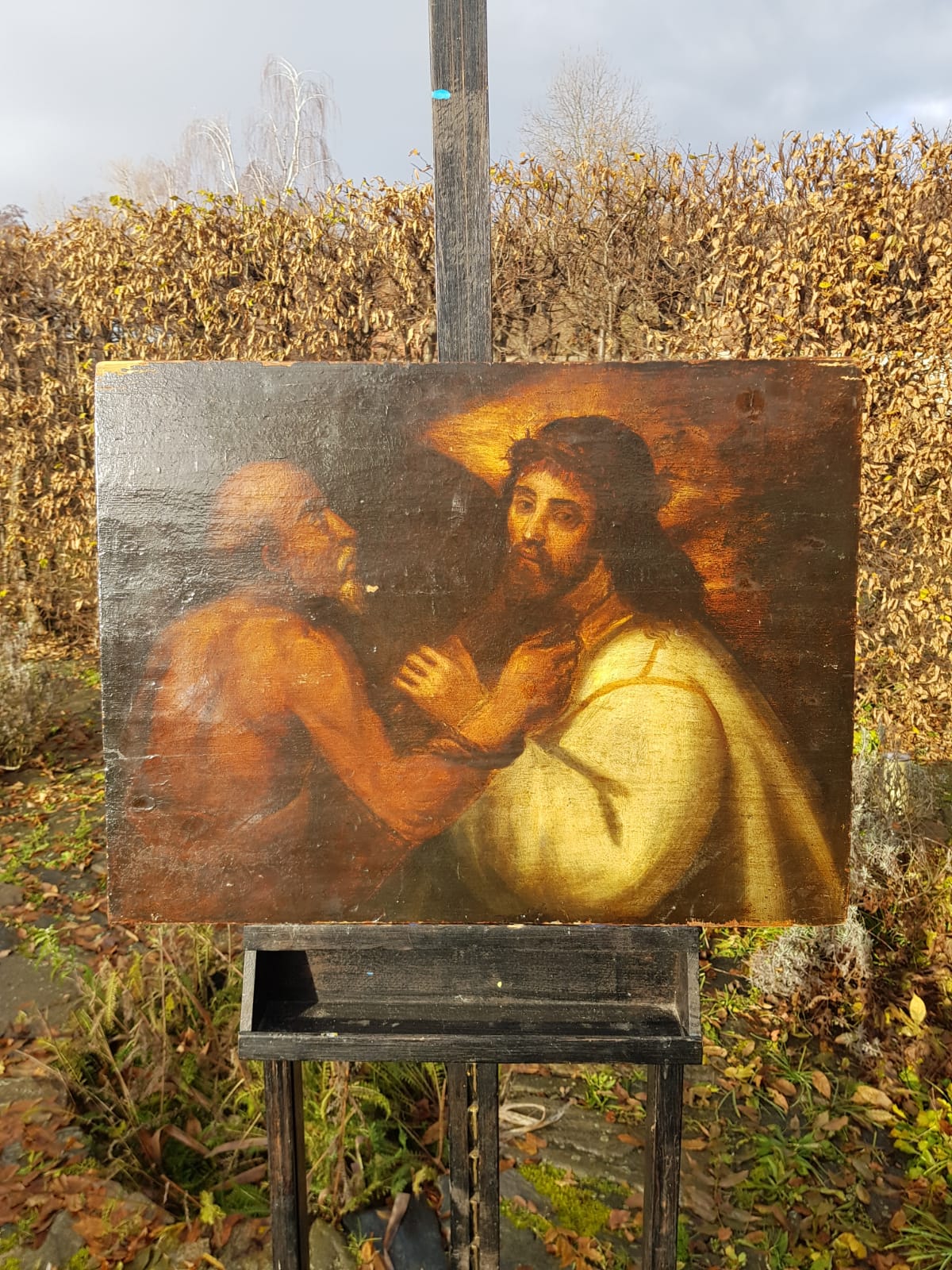 Manner of Giorgione, Oil on Panel, Italian School,