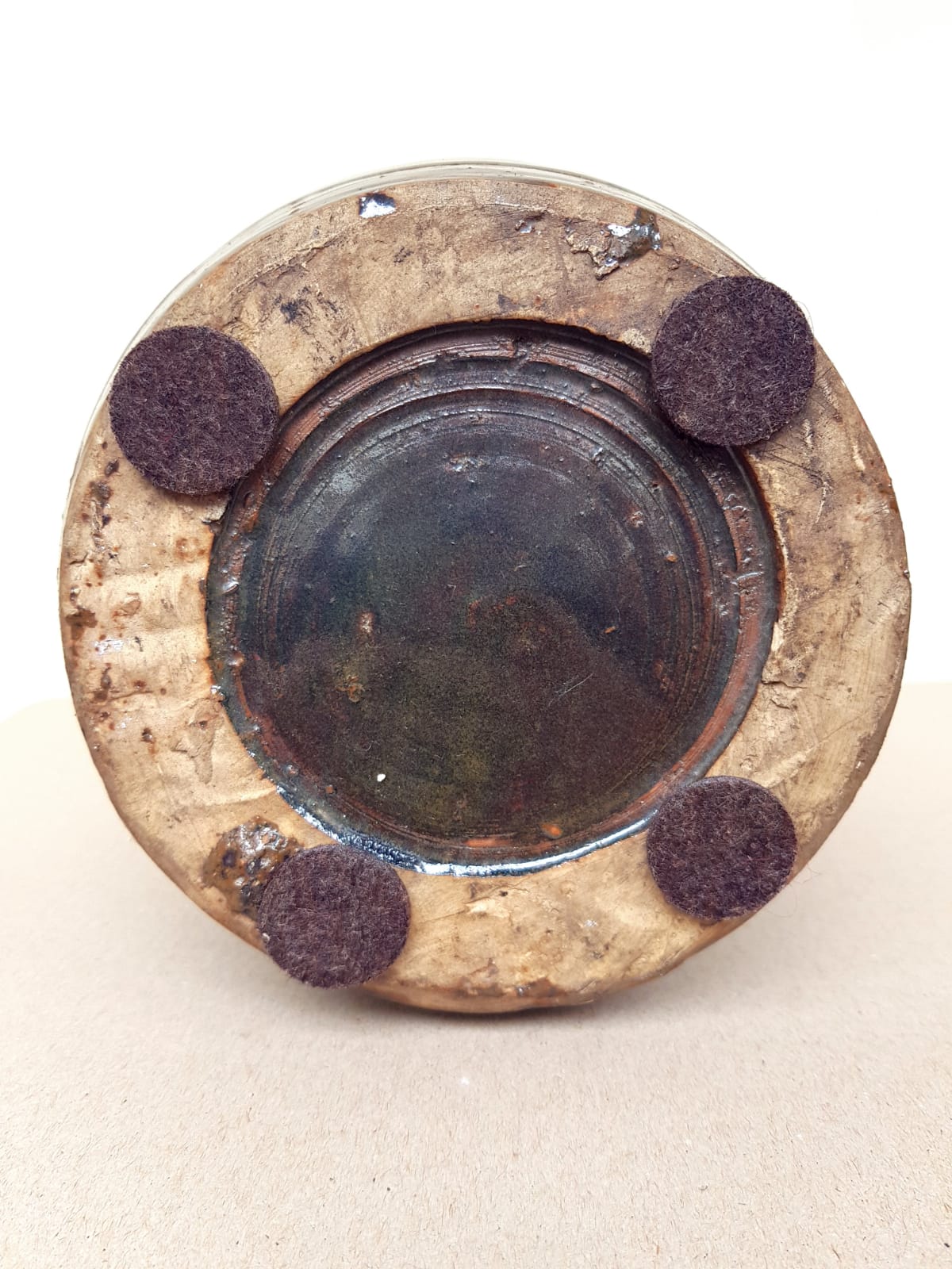 Japanese Glazed Stoneware Tokkuri (Sake Bottle), Meiji Period, late 19th Century