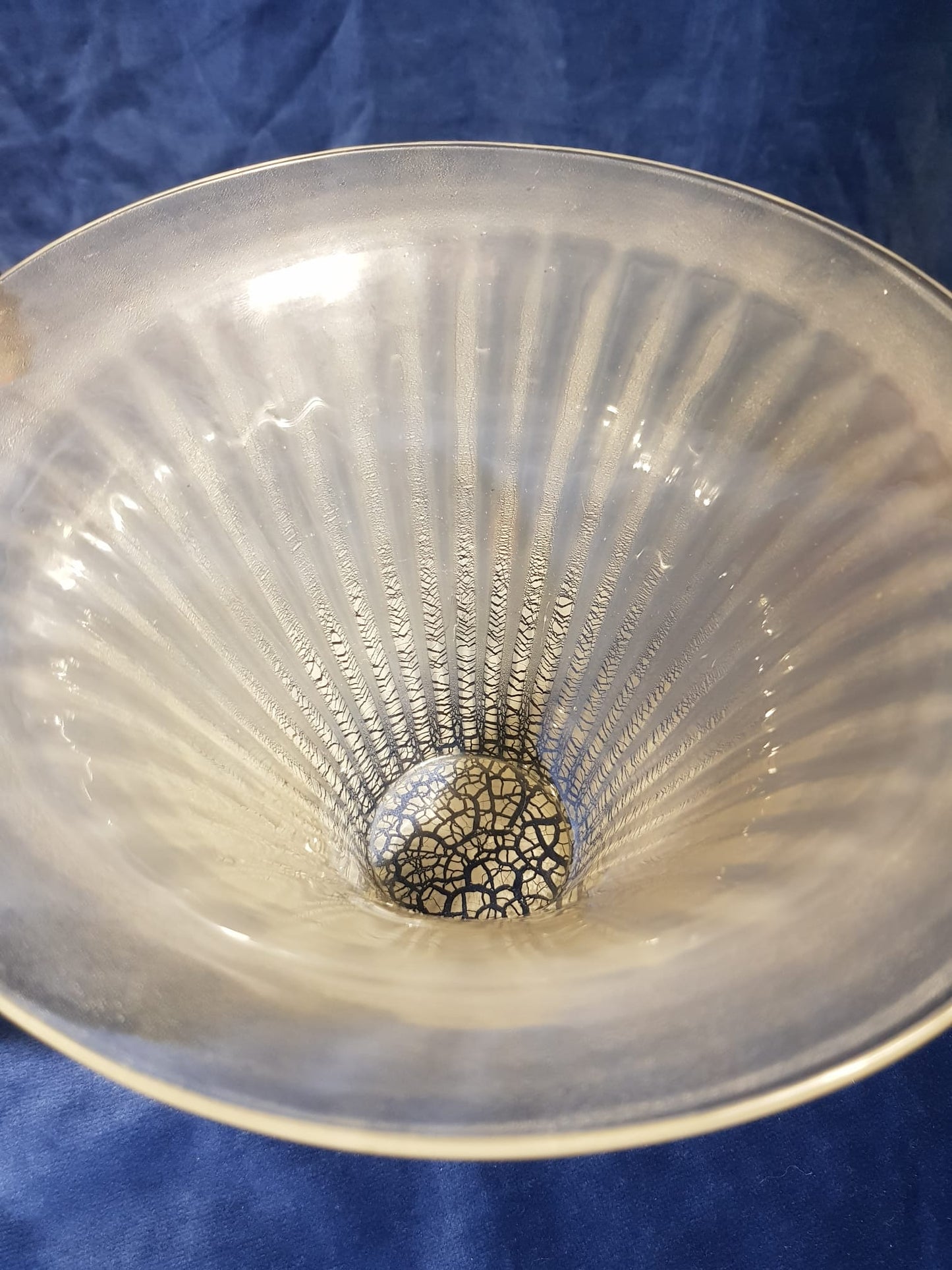 Andries Dirk Copier Glass Vase 20th Century