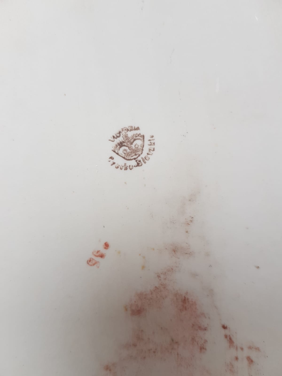 Antique Tea/Coffea Pots Porcelain Set by Victoria, Czecho-Slovakia, 1930s