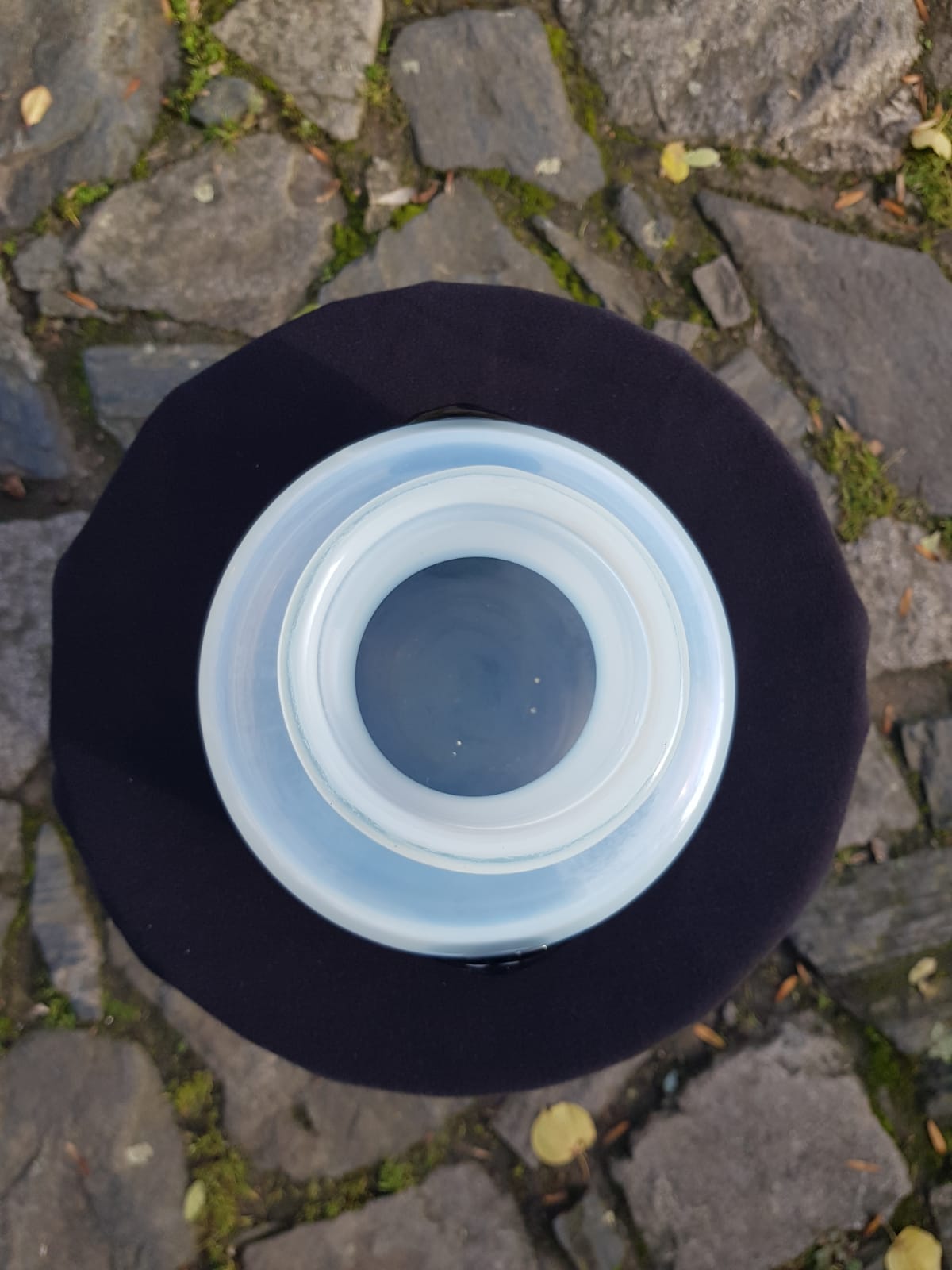 Antique Koloman Moser Glass Vase, Bohemia 1903