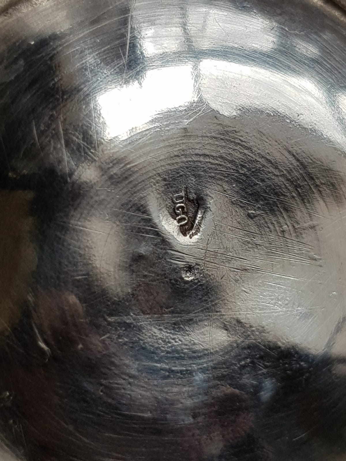 Antique Silver Cream Pot, France, 19th Century