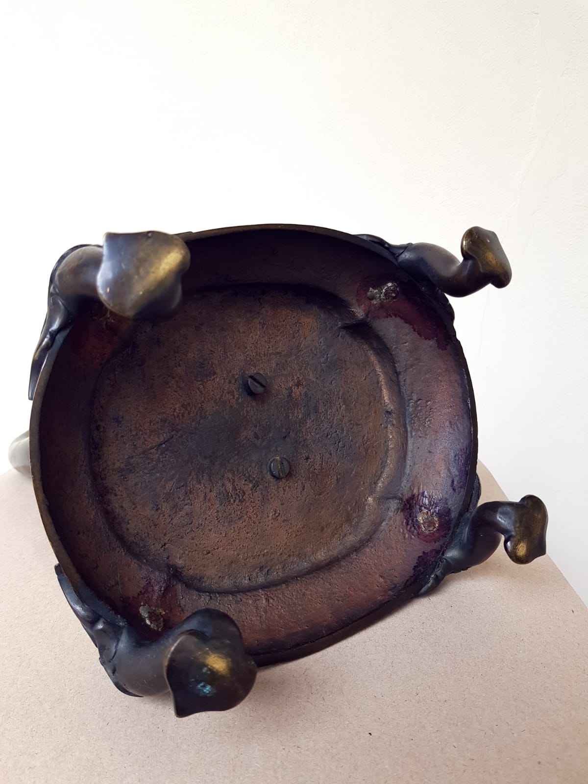 Large Antique Japanese Bronze Goose Incense Burner (Koro), Meiji Period, late 19th Century