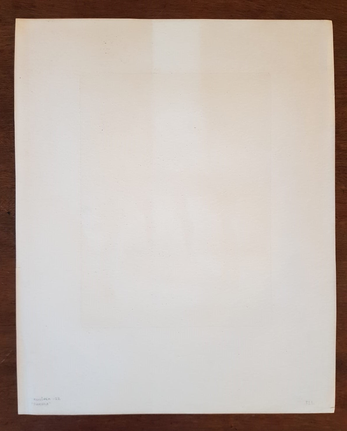 "Poslední píseň" (The Last Song) – Original Print by Jan Konůpek, Czechoslovakia, 1922