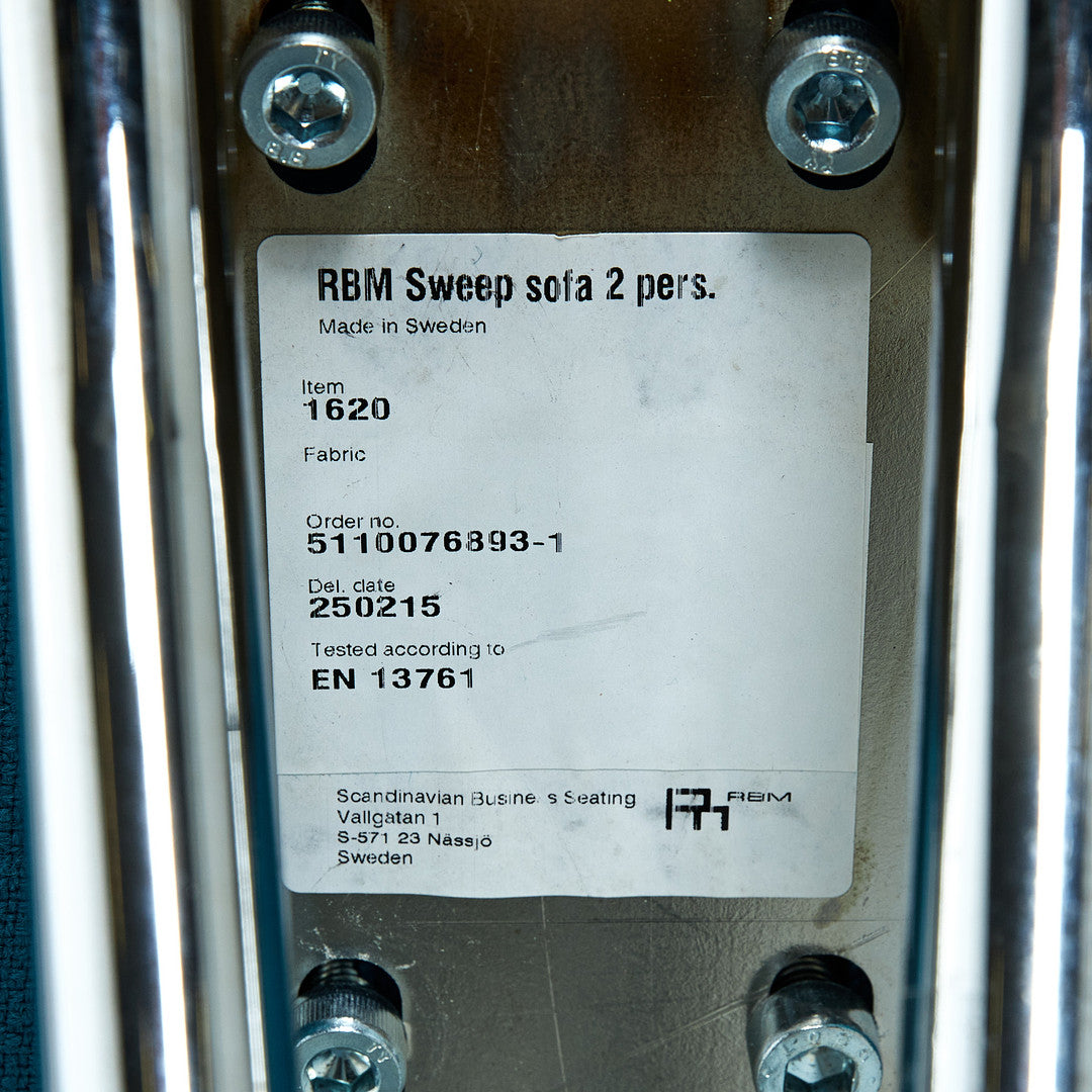 "Sweep 1620" Sofa by Harrit- Sørensen for RMB, Denmark 1990s