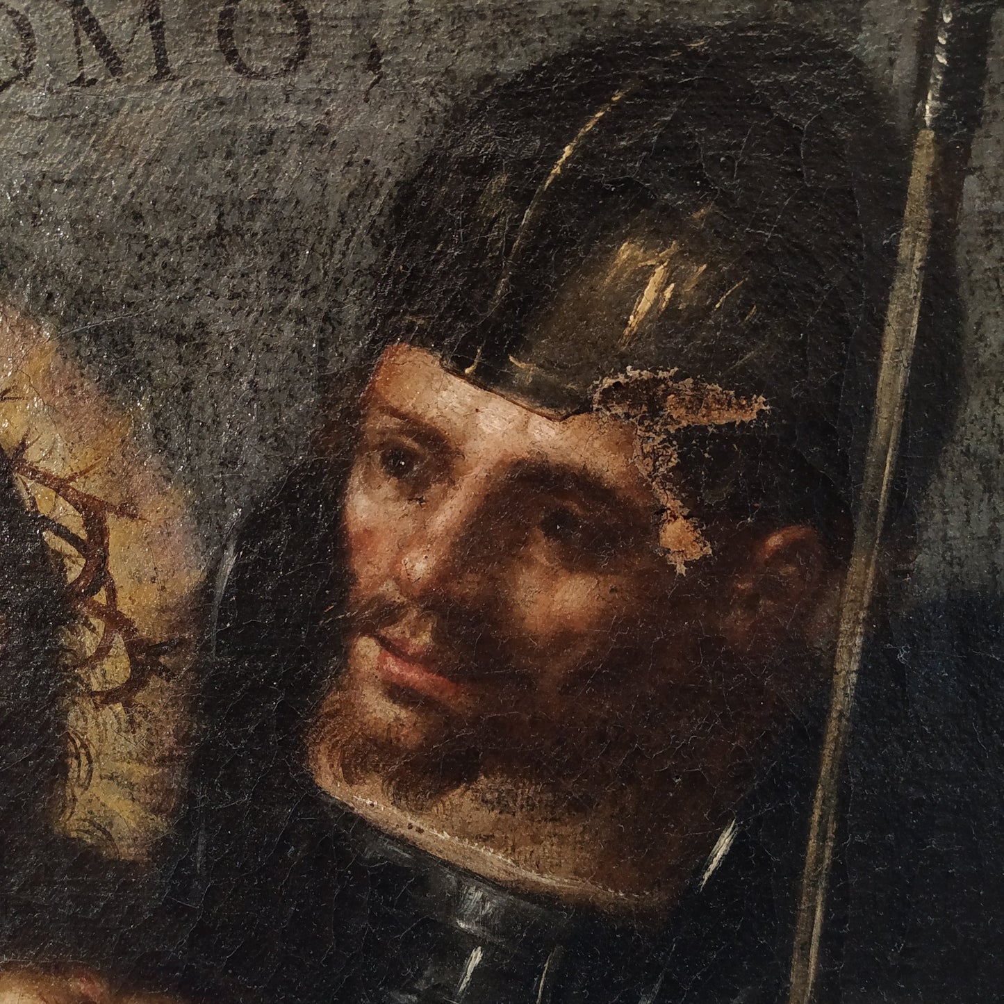 "Ecce Homo" by Jacopo Ligozzi (1547-1627), Oil on Canvas, Italy, 16th Century