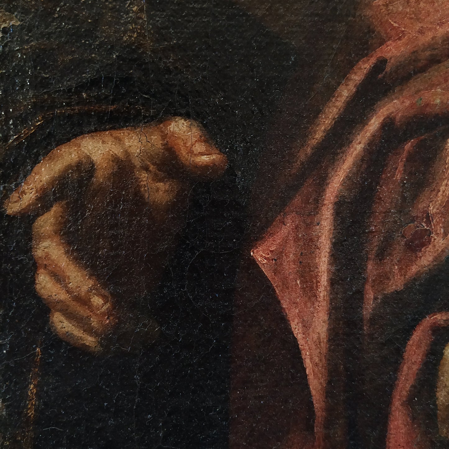 "Ecce Homo" by Jacopo Ligozzi (1547-1627), Oil on Canvas, Italy, 16th Century