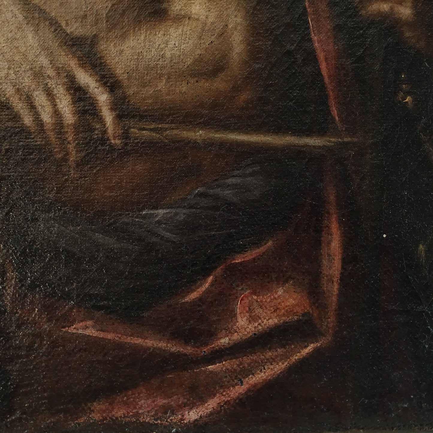 "Ecce Homo" by Jacopo Ligozzi (1547-1627), Oil on Canvas, Italy, 16th Century