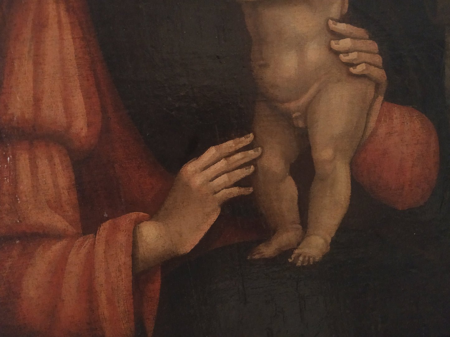 Madonna with Child among tthe Saints, Italian School, Giovanni Battista Giovenone,  16th Century