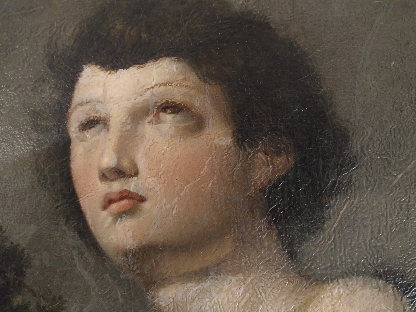 Saint John the Baptist, Oil on Canvas, Bohemia/Austria, Second Half of the 18th Century