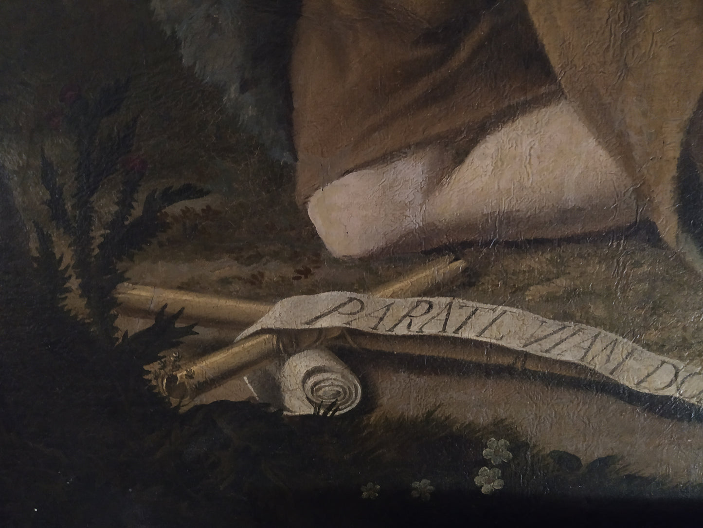 Saint John the Baptist, Oil on Canvas, Bohemia/Austria, Second Half of the 18th Century