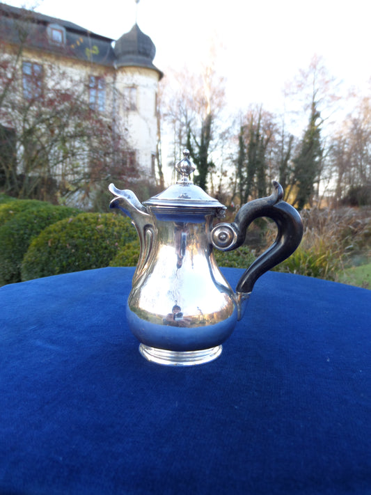 Antique Silver Cream Pot, France, 19th Century
