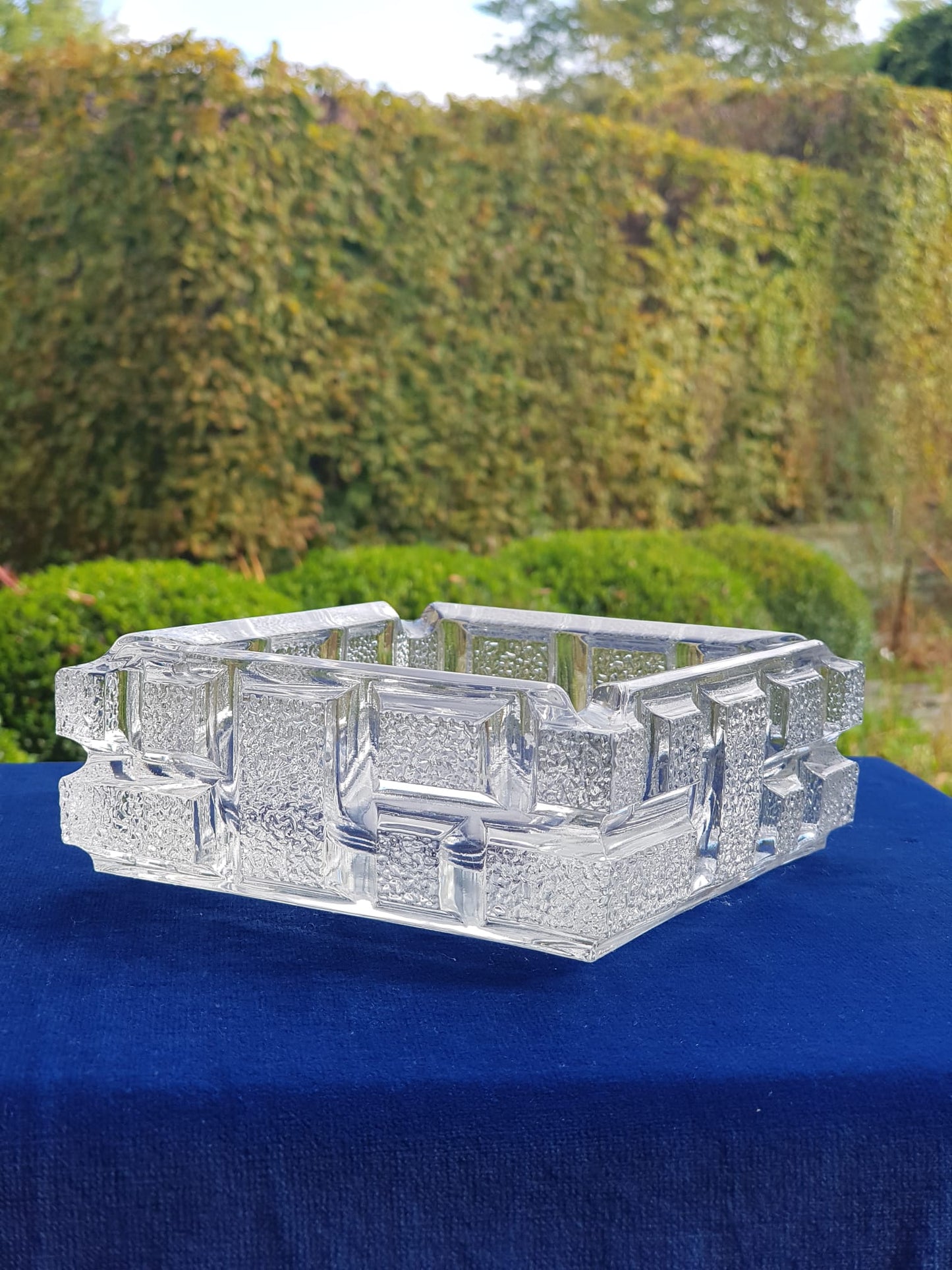 Glass Ashtray by Jiří Zejmon, Czechoslovakia 1969