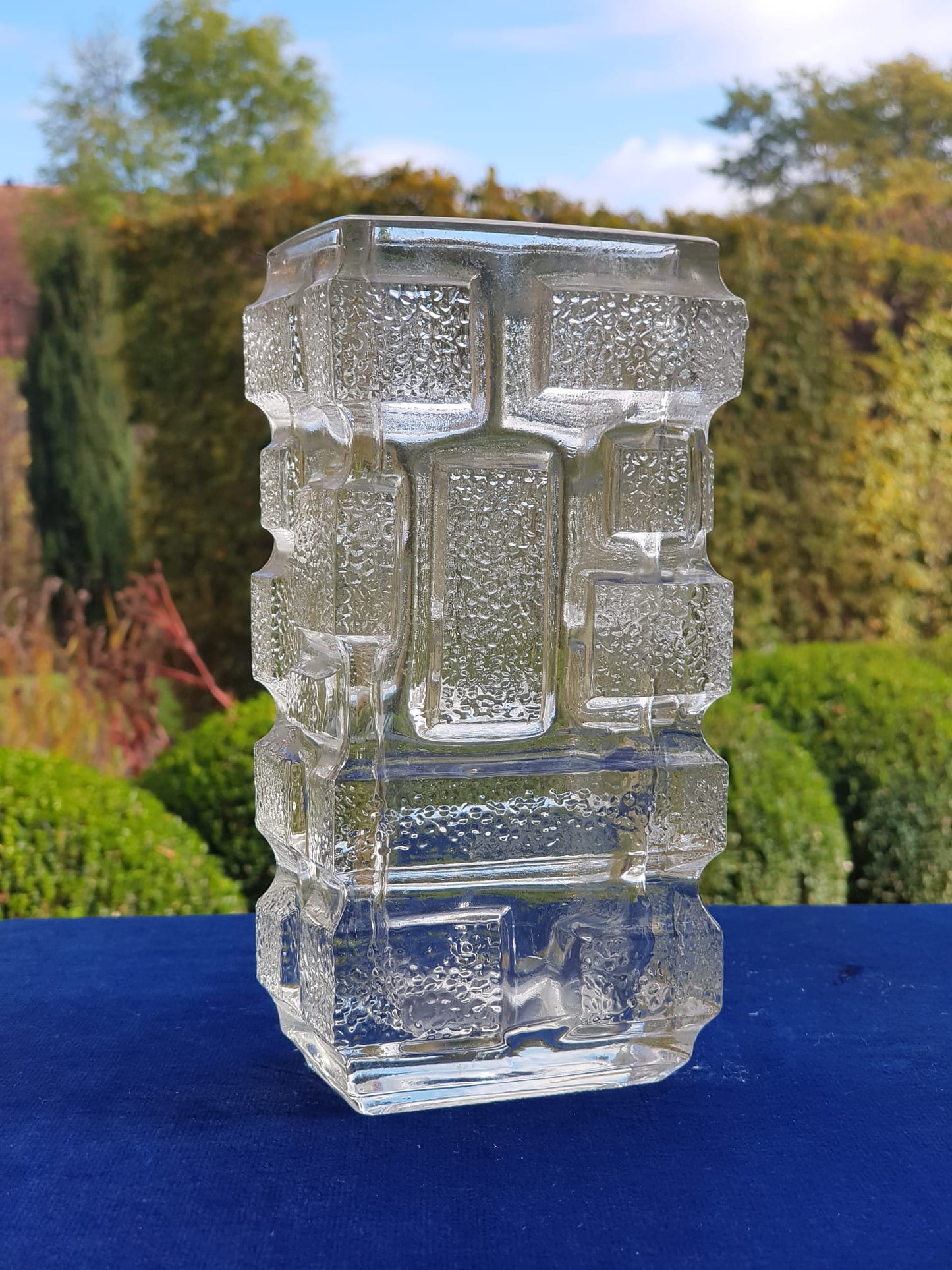 Stuco / Panelák Vase by Jiří Zejmon 1969, Czechoslovakia