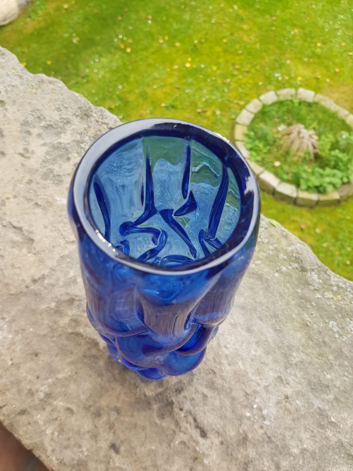 Glass Vase "Brain" by Pavel Hlava, Czechoslovakia 1968