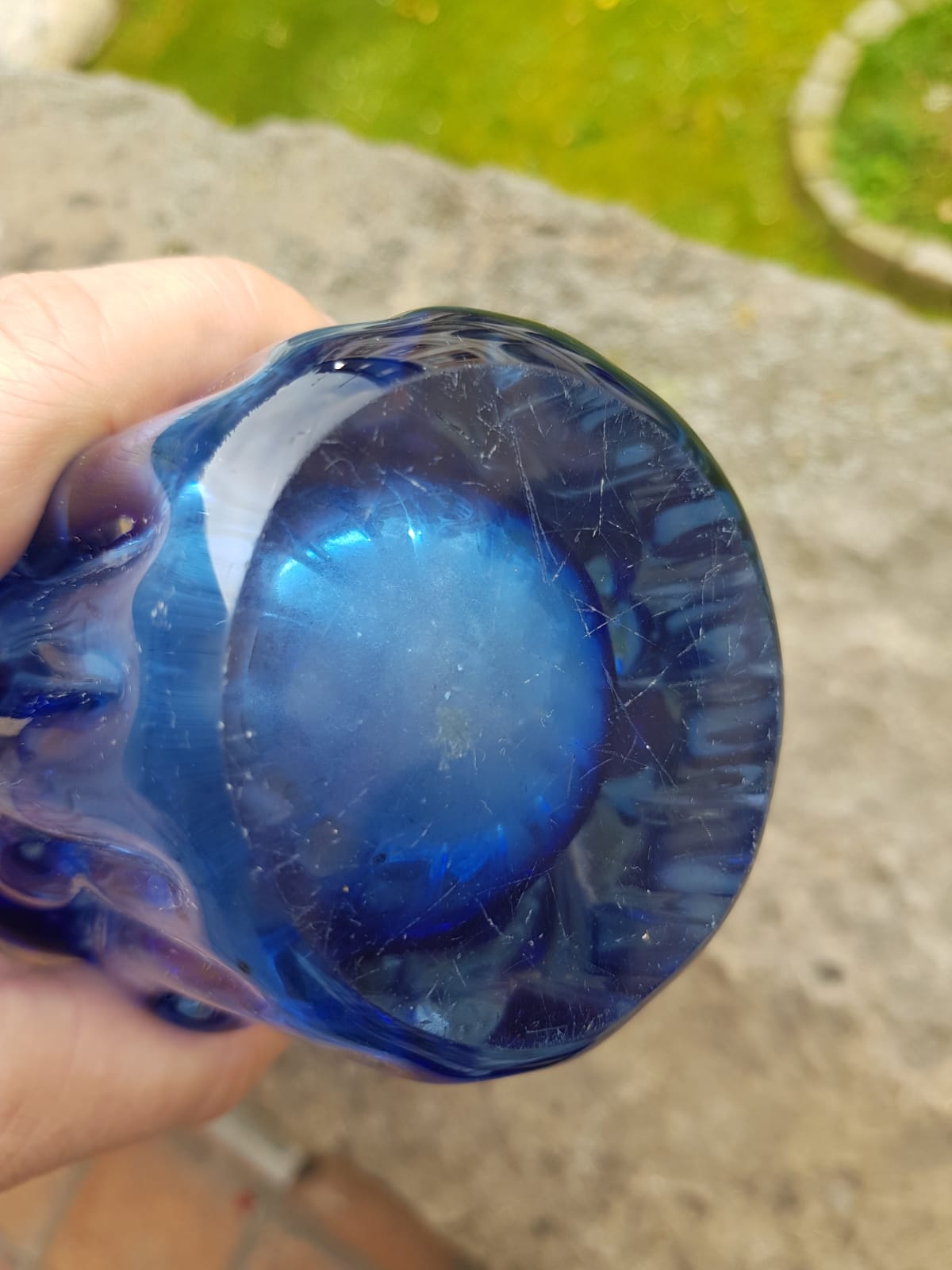 Glass Vase "Brain" by Pavel Hlava, Czechoslovakia 1968