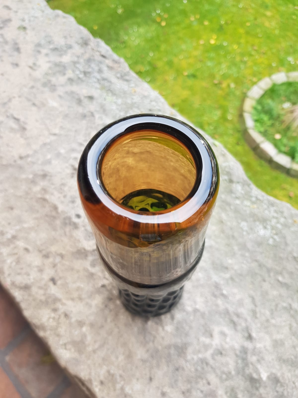 Glass Vase by Ladislav Paleček, Czechoslovakia 1976