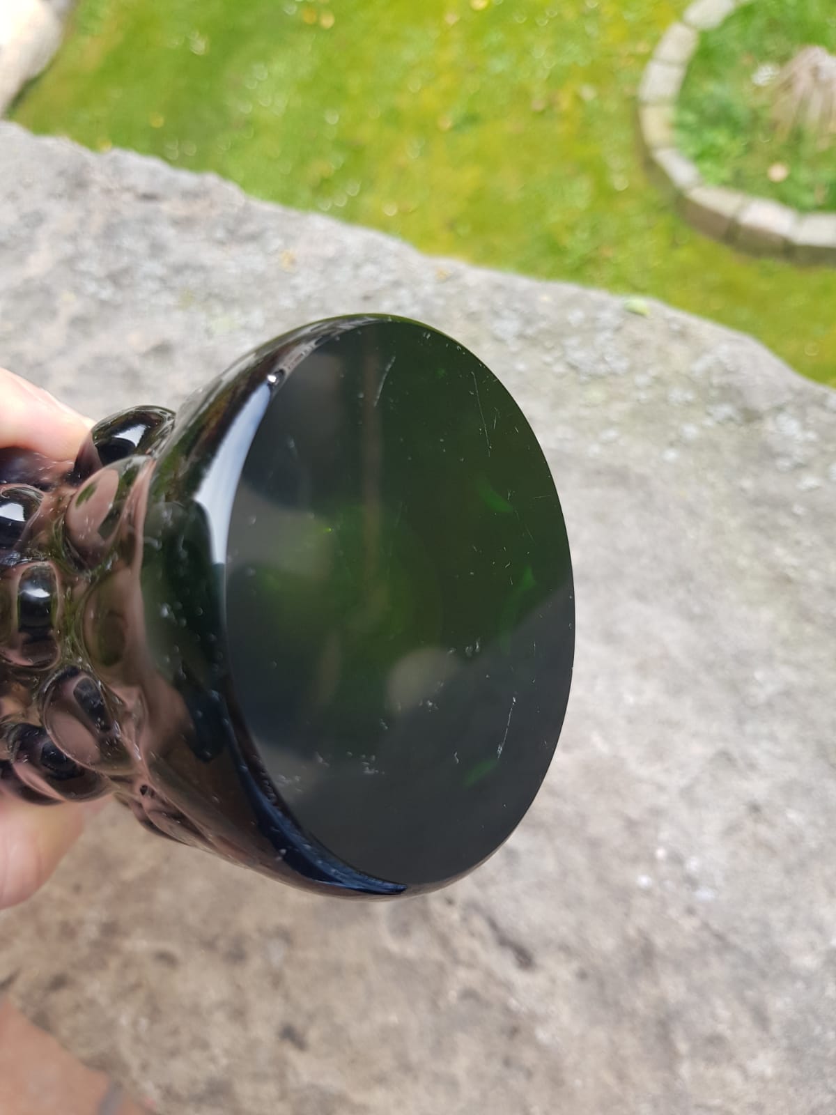 Glass Vase by Ladislav Paleček, Czechoslovakia 1976