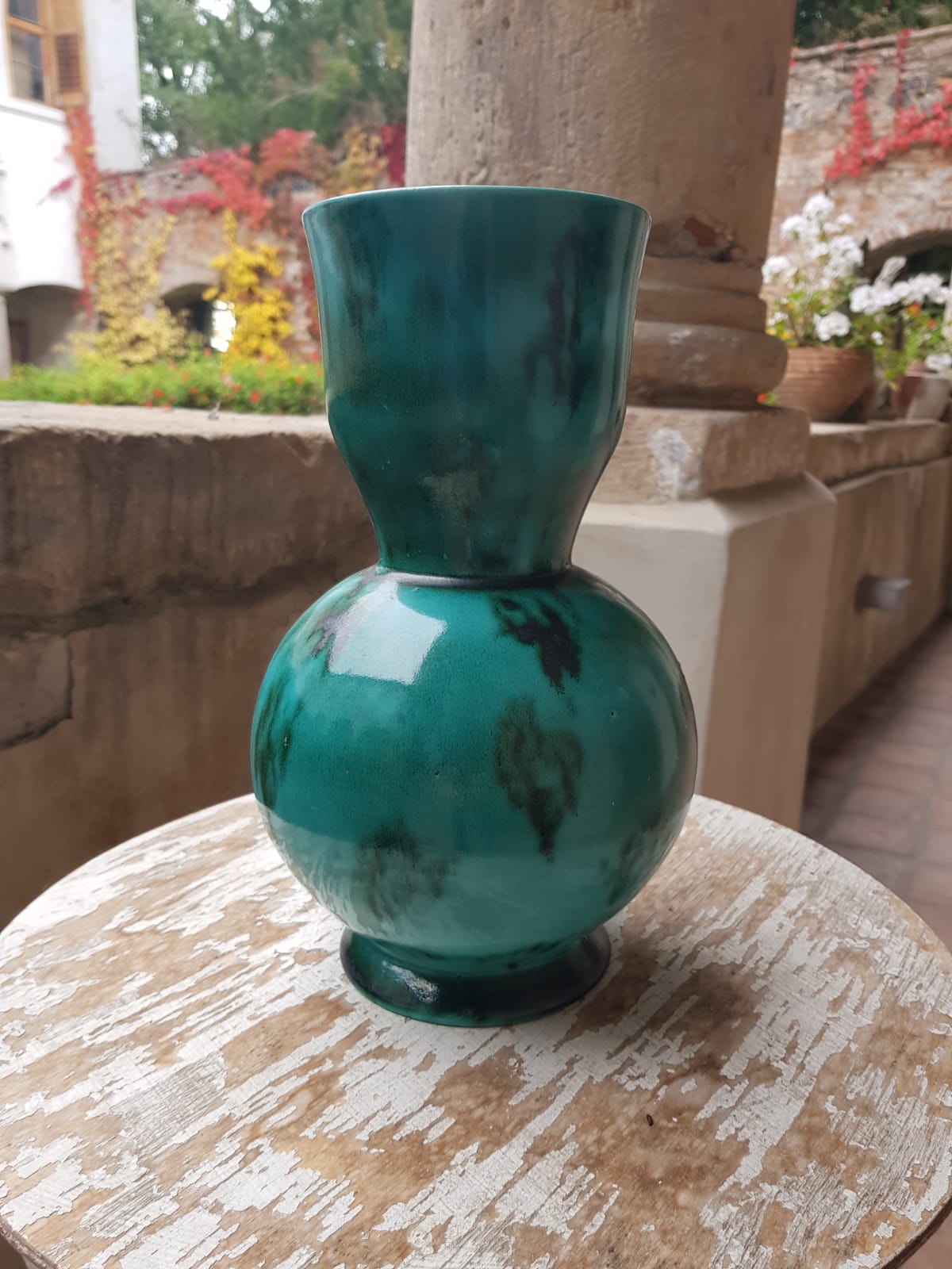 Elegant Vase by ESKAF pottery, Holland 1920s