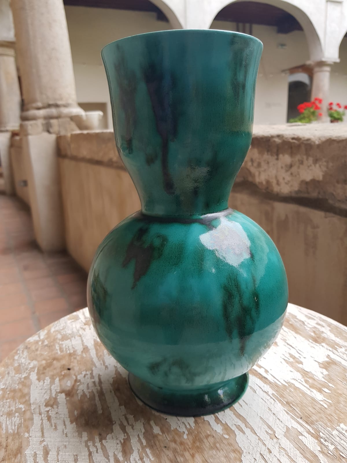 Elegant Vase by ESKAF pottery, Holland 1920s