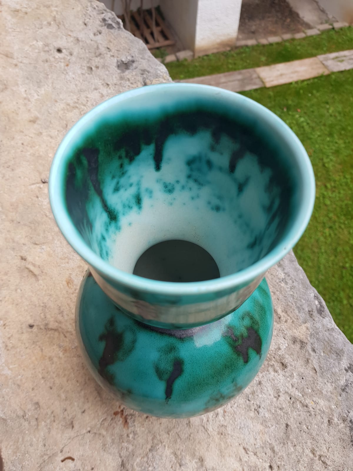 Elegant Vase by ESKAF pottery, Holland 1920s