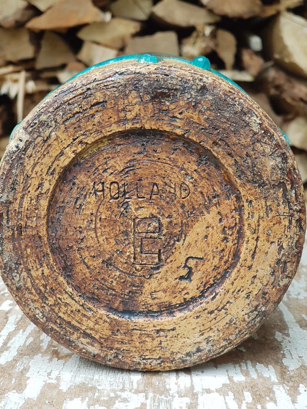 Earthenware Vase by Pieter Groeneveldt, 1950s Holland