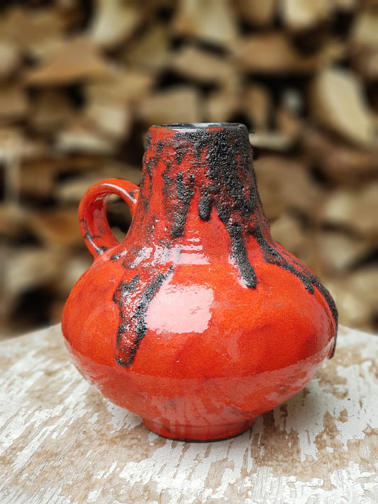 "Fat Lava" vase/jug by Roth Keramik, West Germany 1970s