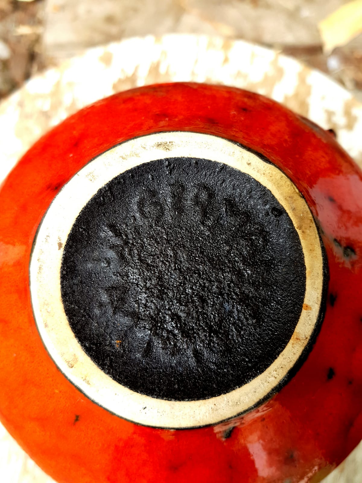 "Fat Lava" vase/jug by Roth Keramik, West Germany 1970s