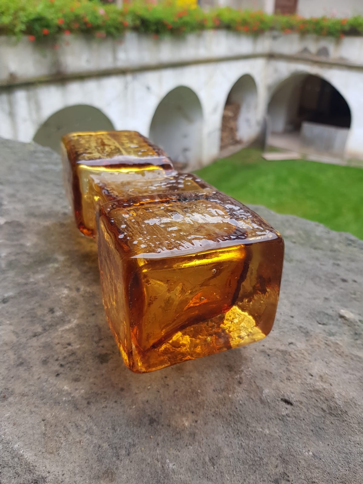 "Drunken Bricklayer" by Geoffrey Baxter, Whitefriars Glass 1960s