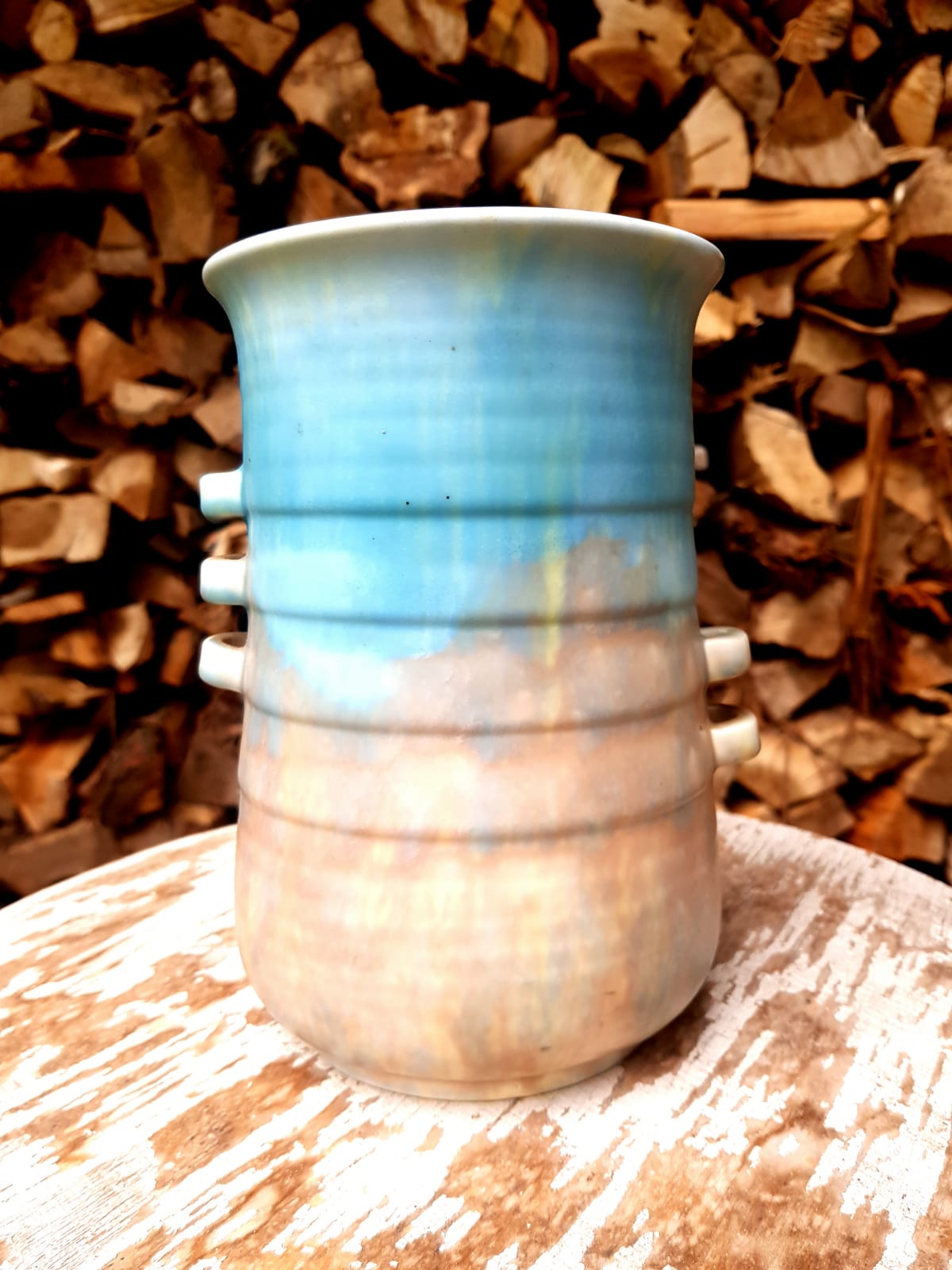 Vintage Ceramic Vase, Holland 1930s - 1950s