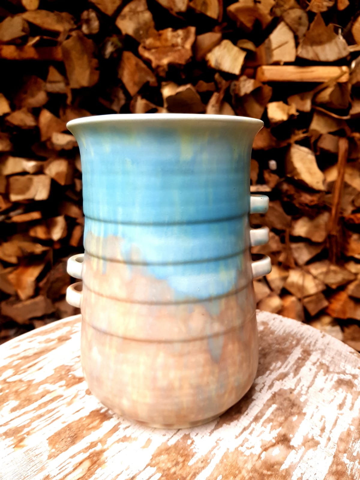 Vintage Ceramic Vase, Holland 1930s - 1950s