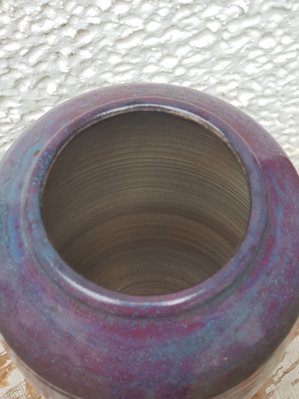 Glazed Ceramic Zaalberg Vase, Holland, 1960s