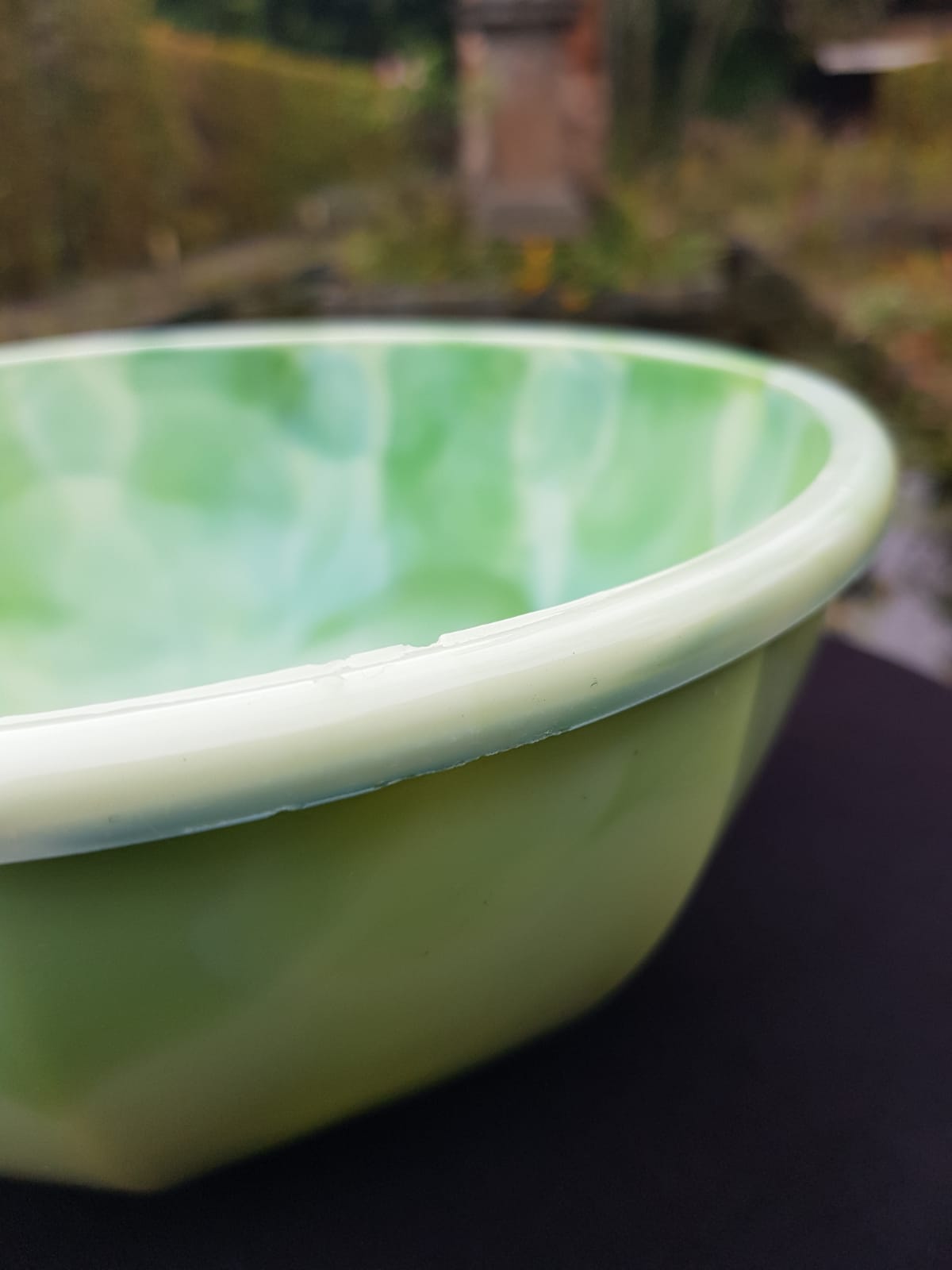 Andries Dirk Copier Opal Glass Bowl, Glasfabriek Leerdam, Holland 1930s