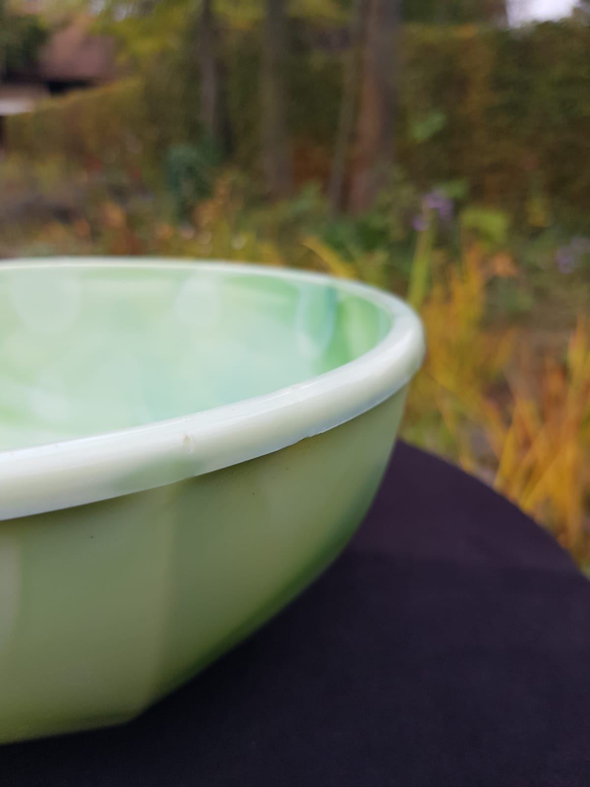 Andries Dirk Copier Opal Glass Bowl, Glasfabriek Leerdam, Holland 1930s