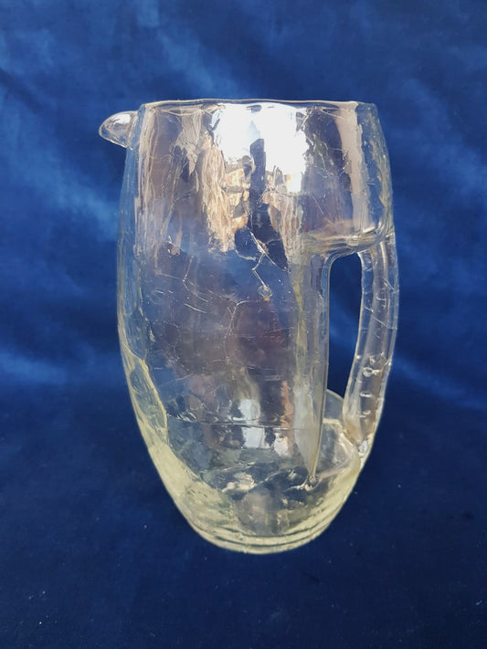 "Kristall Krokodil" Art Nouveau Glass Jug, Loetz Glassworks, Bohemia 1905