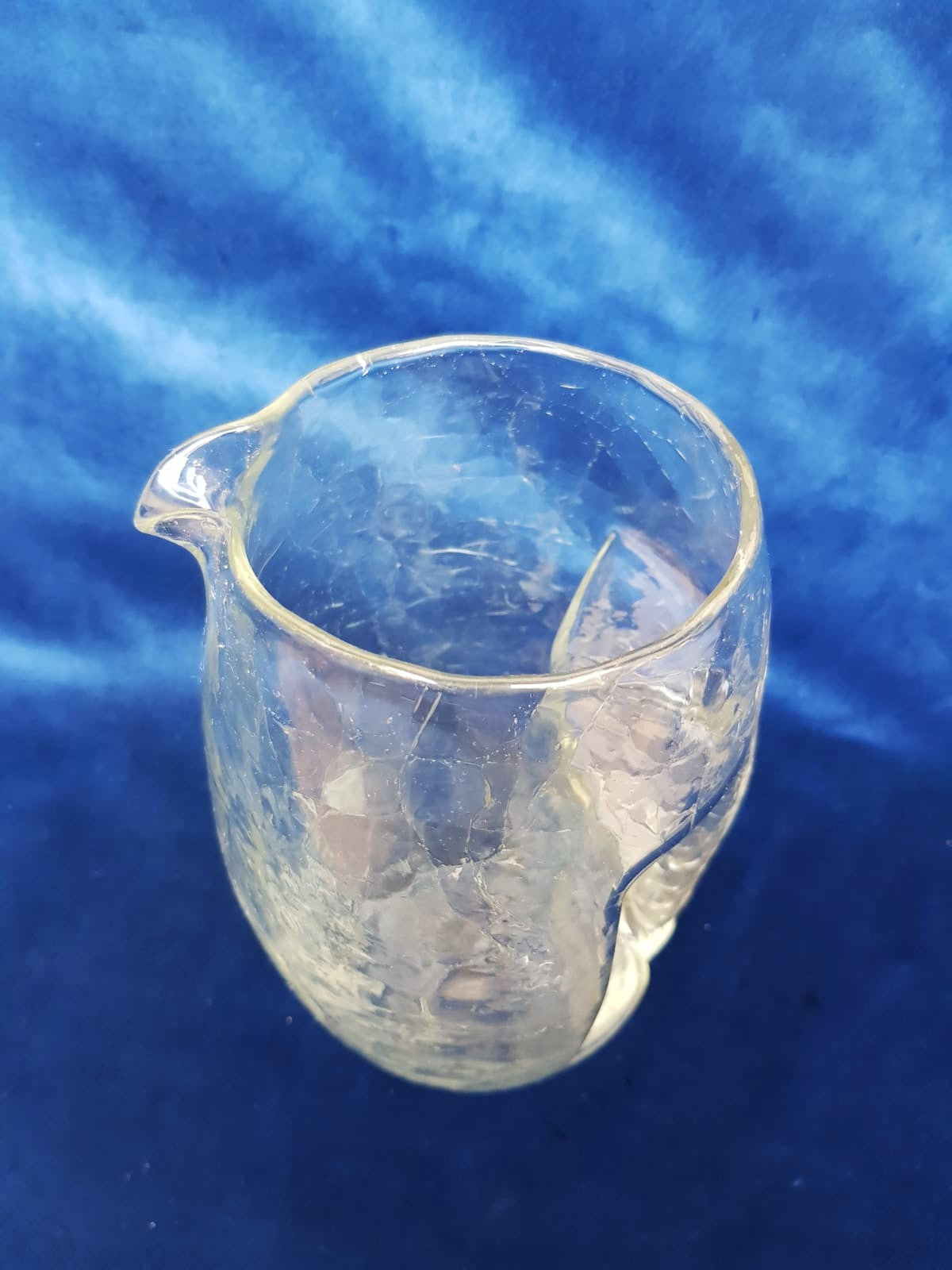 "Kristall Krokodil" Art Nouveau Glass Jug, Loetz Glassworks, Bohemia 1905