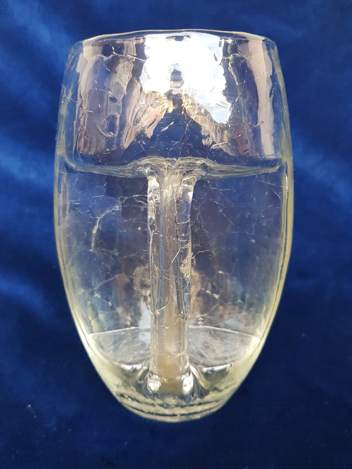 "Kristall Krokodil" Art Nouveau Glass Jug, Loetz Glassworks, Bohemia 1905