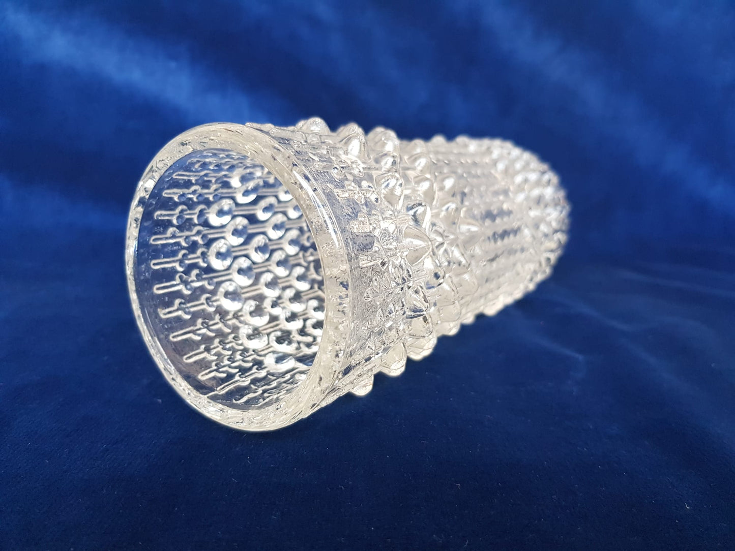 "Candle Wax" Glass Vase by František Pečený, Czechoslovakia 1972