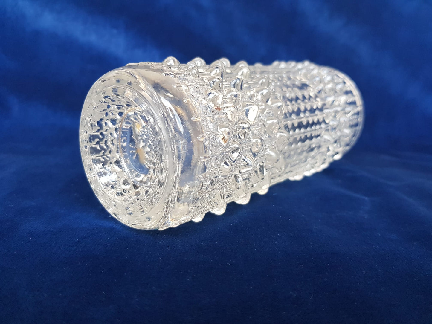 "Candle Wax" Glass Vase by František Pečený, Czechoslovakia 1972