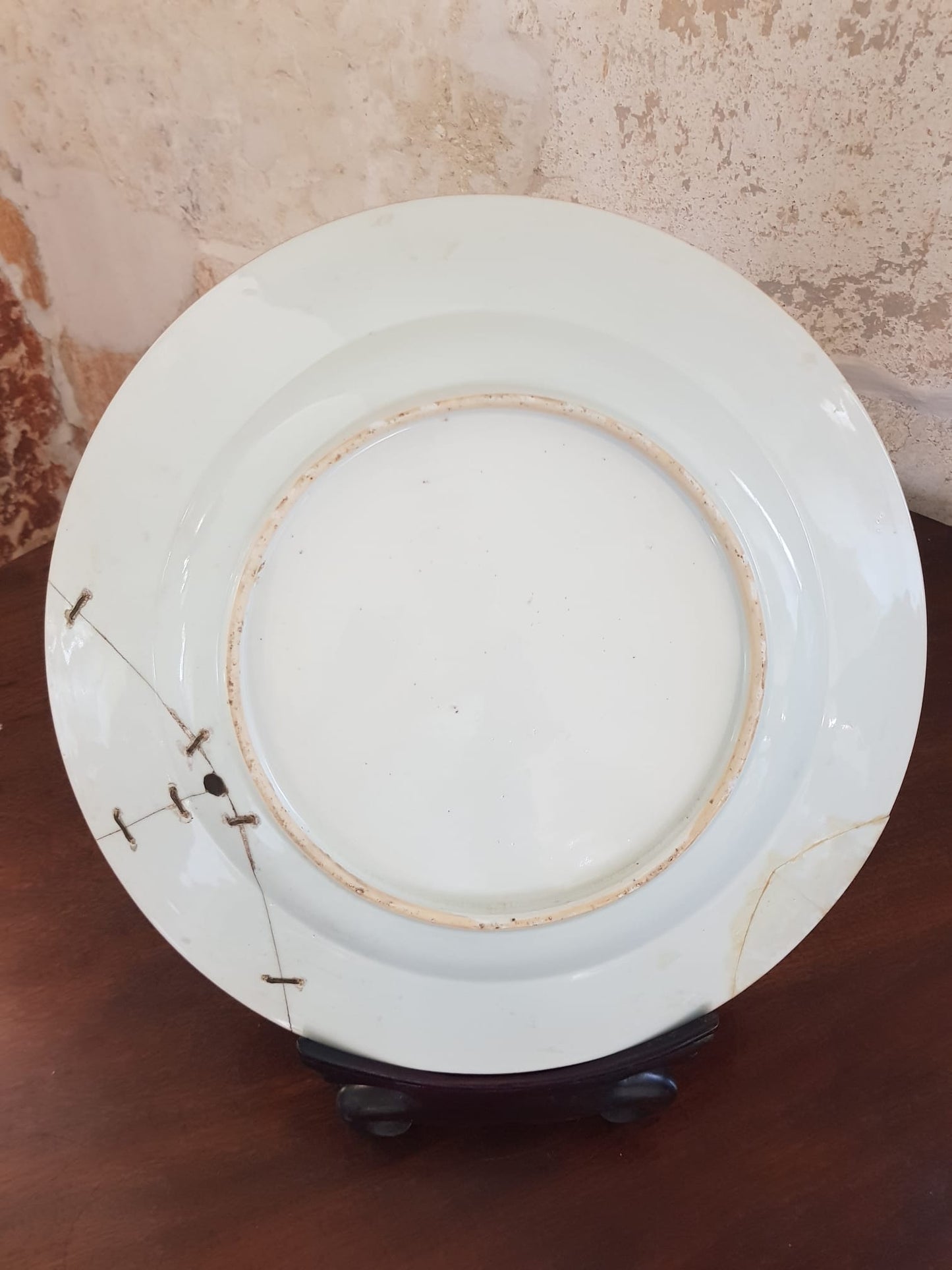 Decorative Porcelain Plate, Qing Dynasty Qianlong China 18th Century