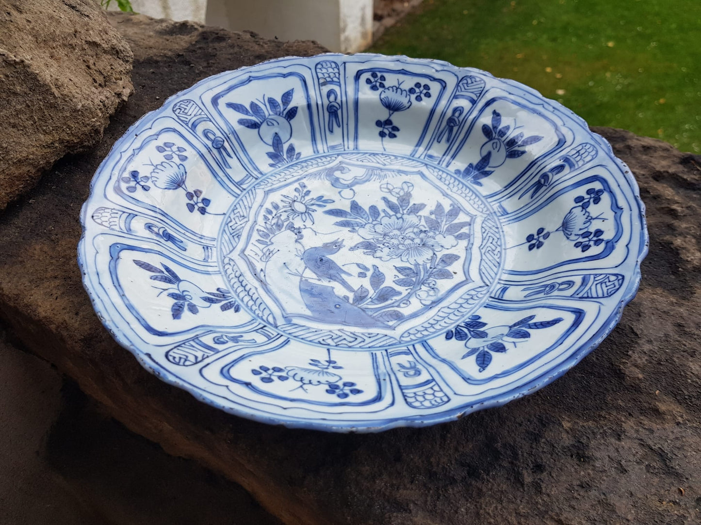 Decorative Plate/Bowl Kraak Type,  Wanli,  China , 17th Century