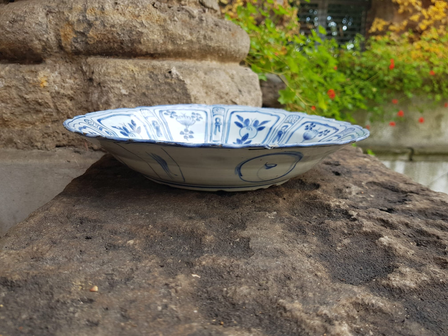 Decorative Plate/Bowl Kraak Type,  Wanli,  China , 17th Century