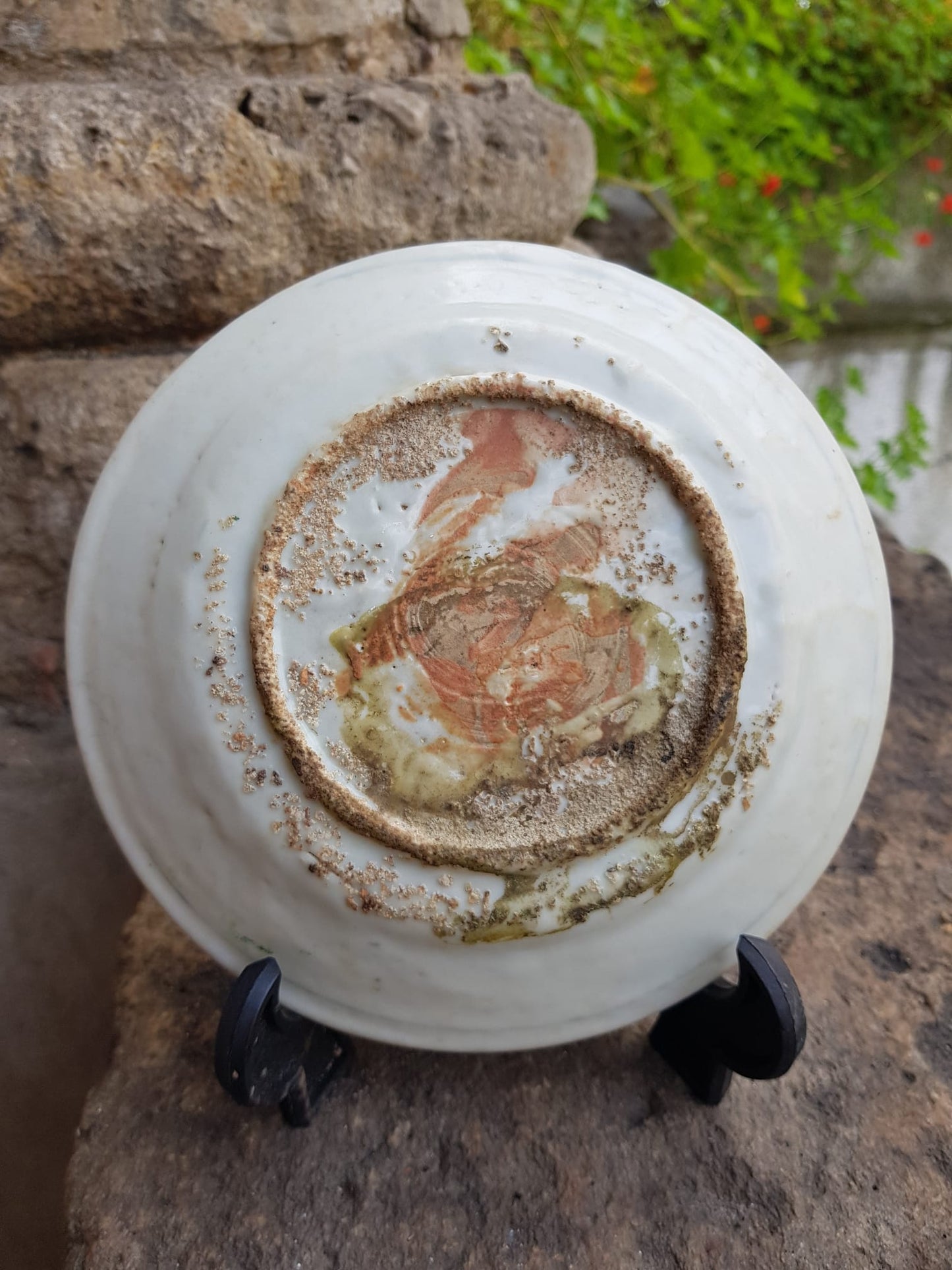 Swatow Porcelain Plate, Shipwreck Find, China, 17th Century