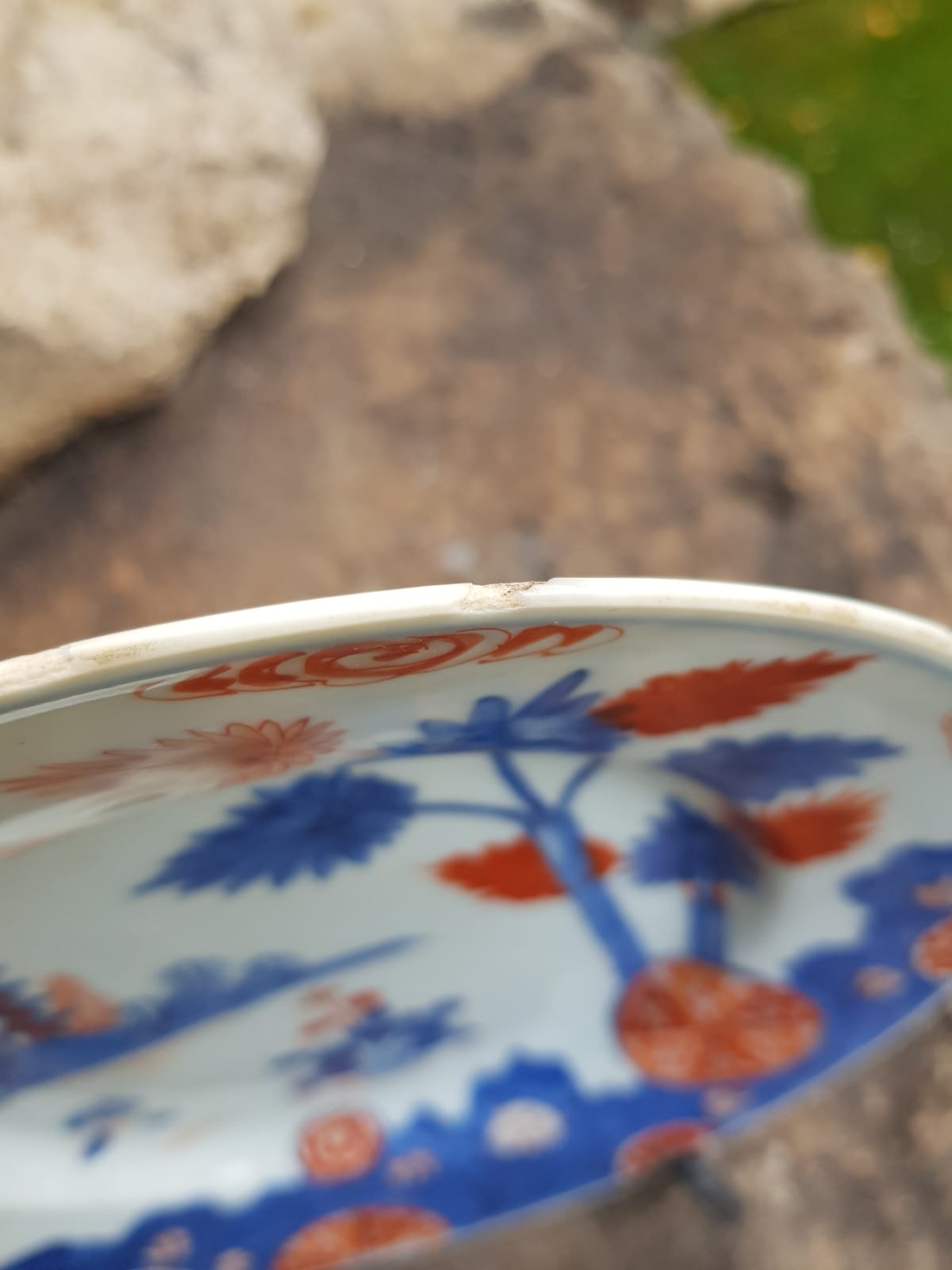 Imari Decorative Plate,  Qing Dynasty, China 18/19th Century