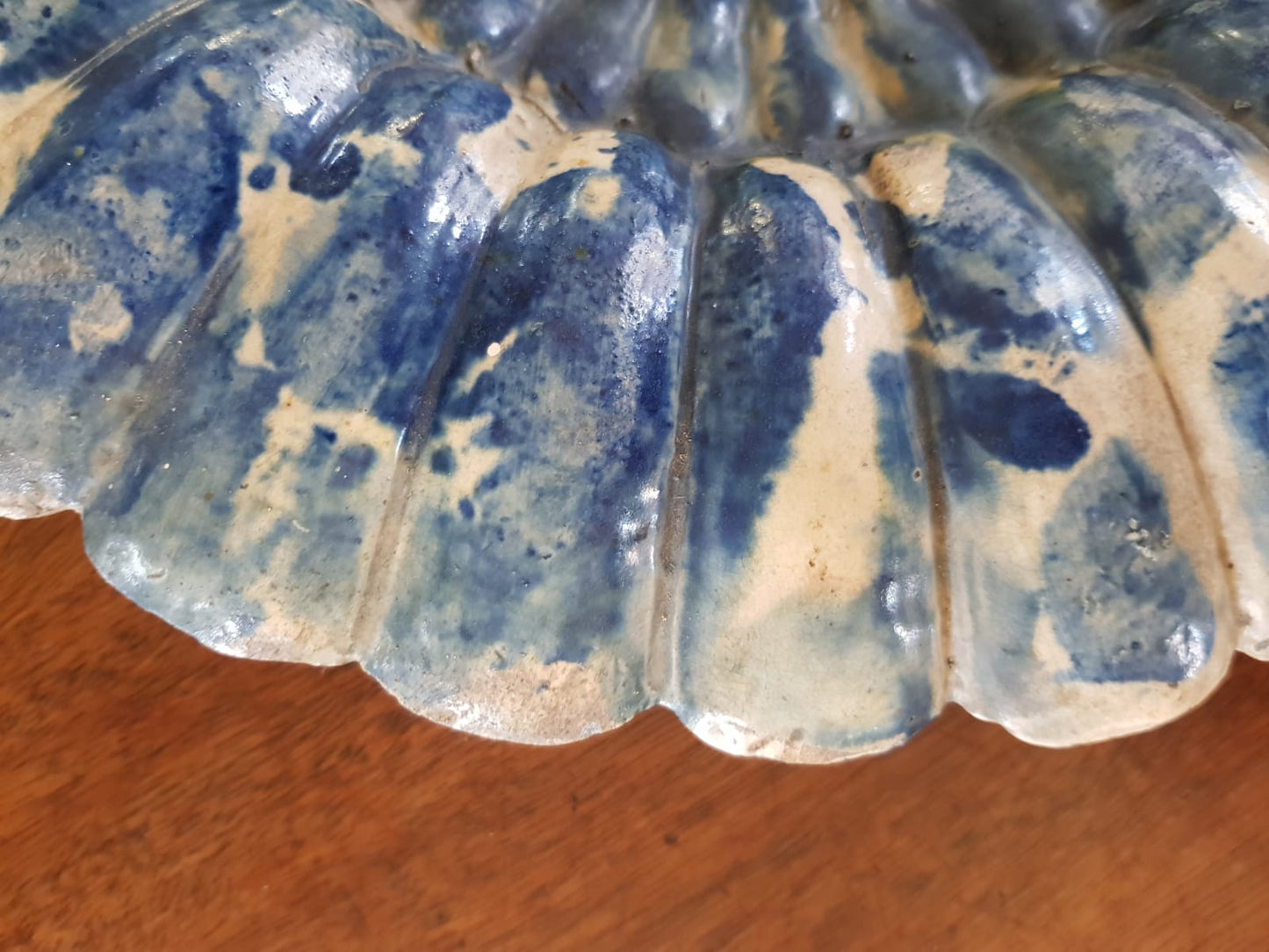 Large Ceramic Bowl/Plate Hedingham Castle Pottery, England, late 19th Century