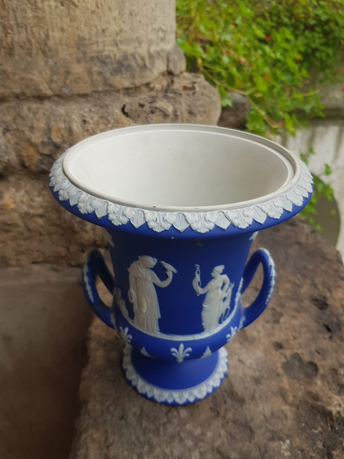 Campana Vase, Jasperware Wedgwood, England, 19th Century